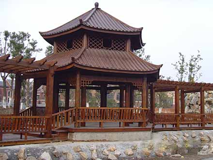 花架长廊